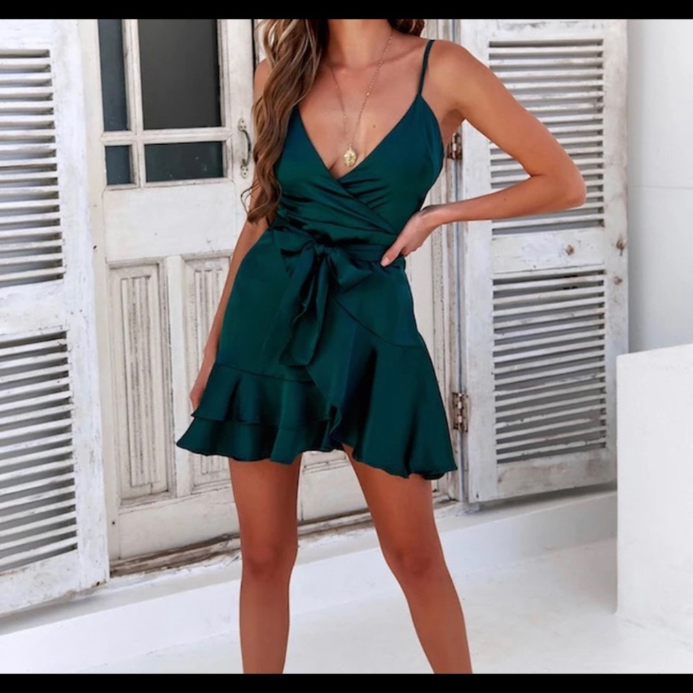 Hello Molly Satin Dress